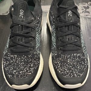 Adidas Terrex Parley Womens 7 Black Blue Knit Trail Shoes Hiking Sneakers FU7679